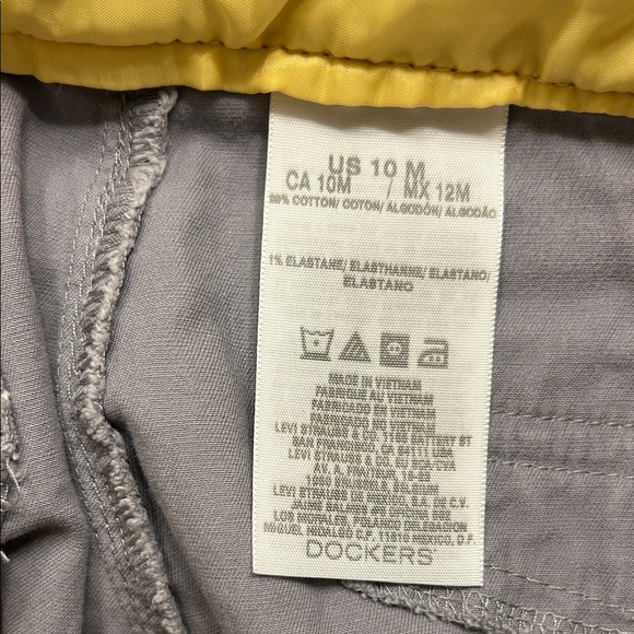 Dockers Women Gray Casual Trouser Pants Size 10 - Picture 3 of 4